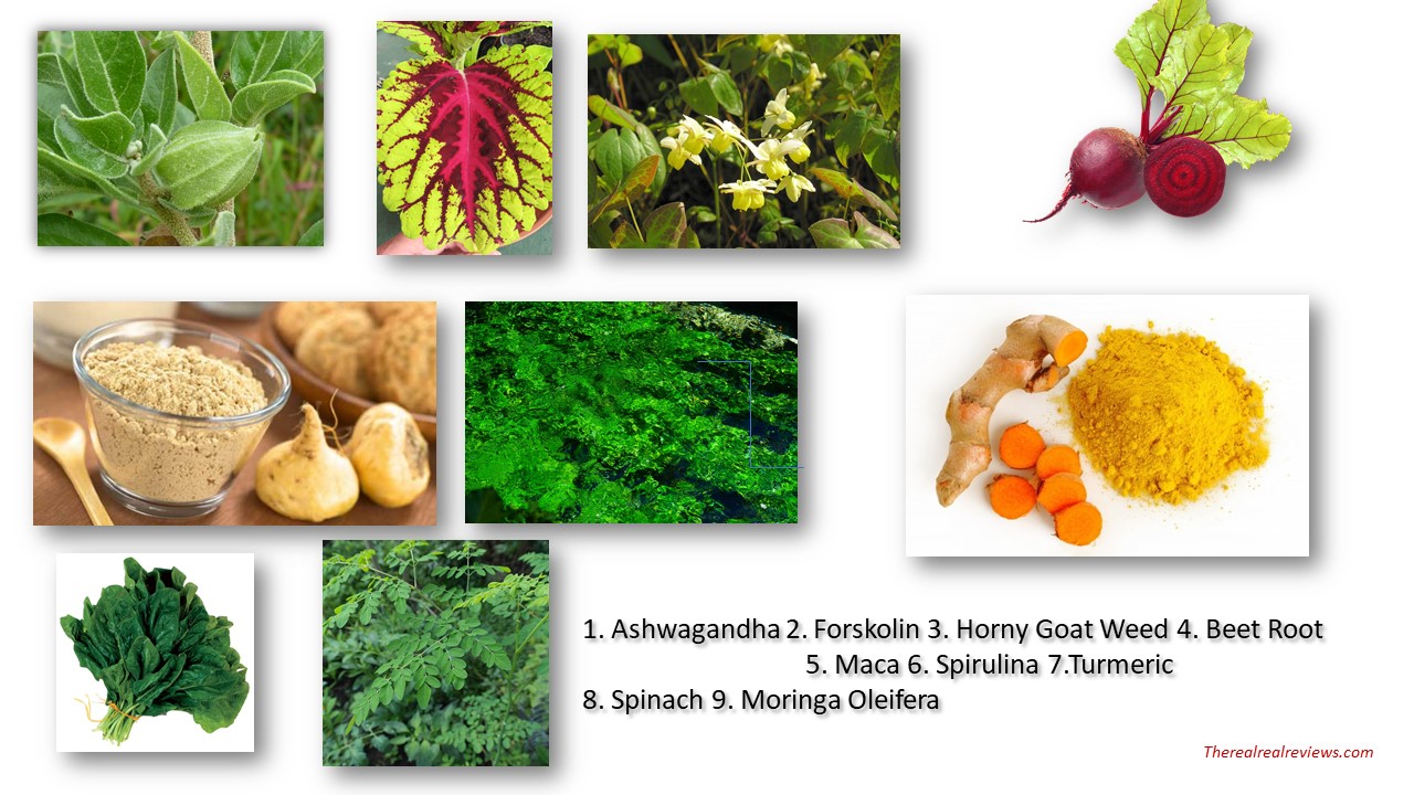What Are The Ingredients Used in Man Greens
