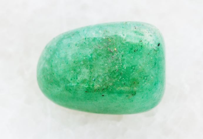 Green Aventurine (Unblocks Third Eye Chakra).