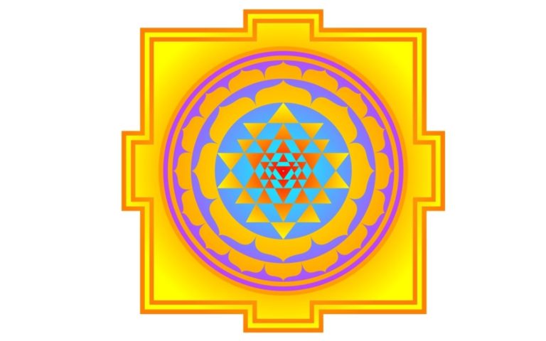 Sri Yantra Symbol, Meditation, and Pendant