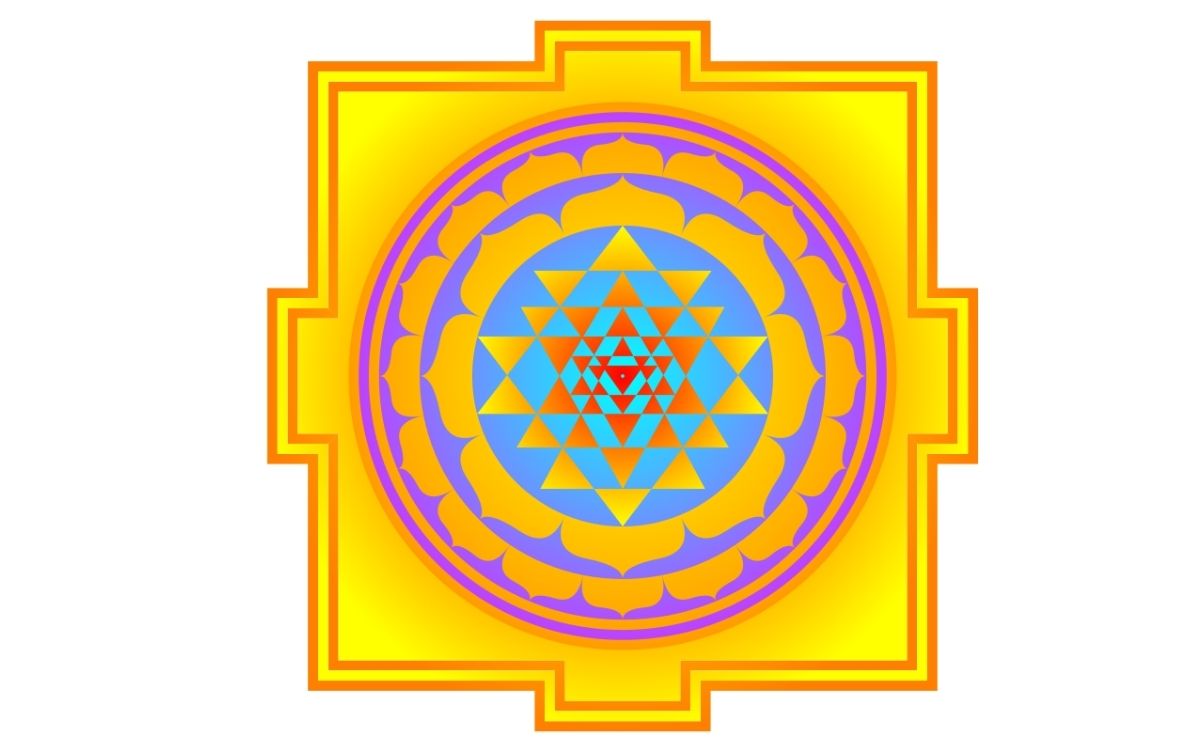 Sri Yantra Symbol, Meditation, and Pendant