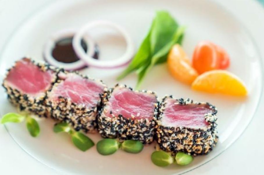 Seared Tuna Tataki with Tatami