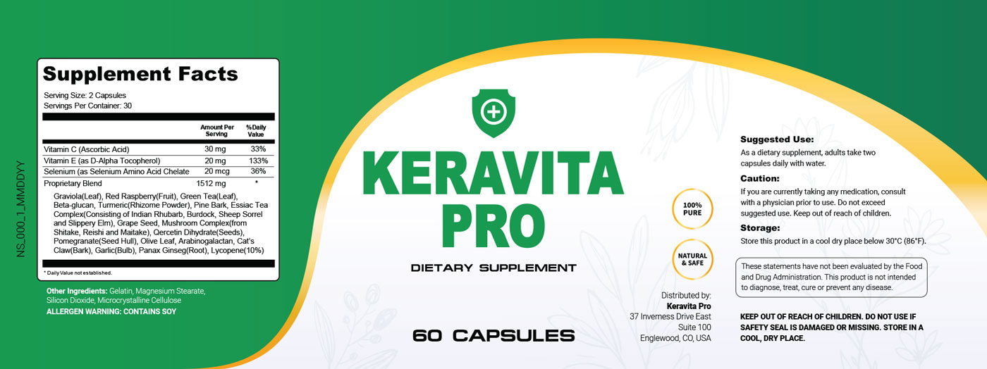 What ingredients are in Keravita Pro?