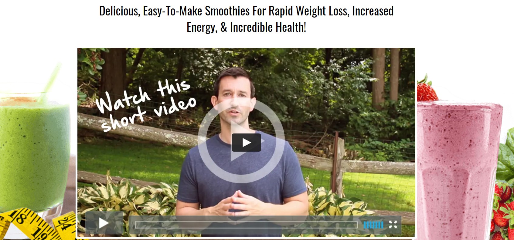easy smoothie for rapid weight loss