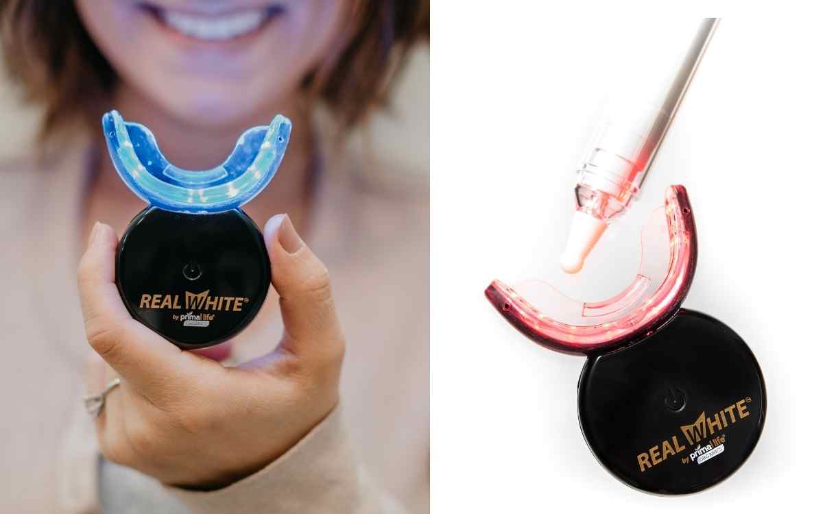 What is The Primal Life Organics LED Teeth Whitening System?
