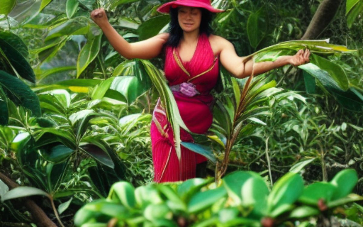 Camellia sinensis plant