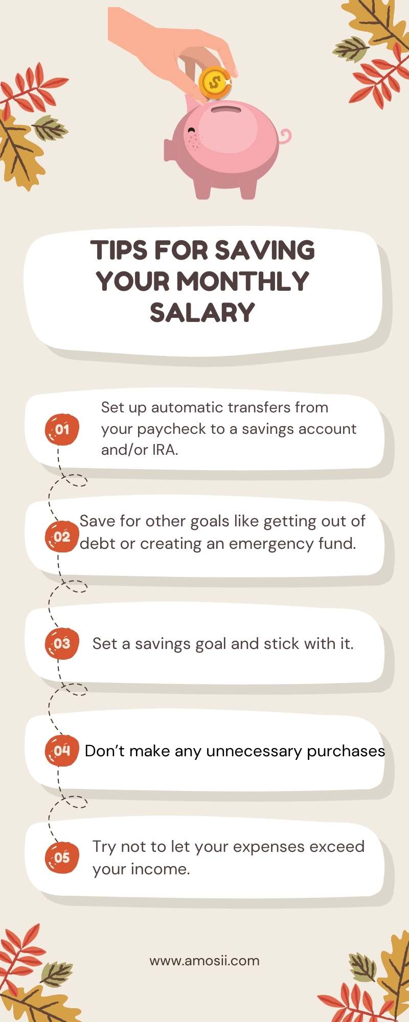 Tips for Saving Your Monthly Salary