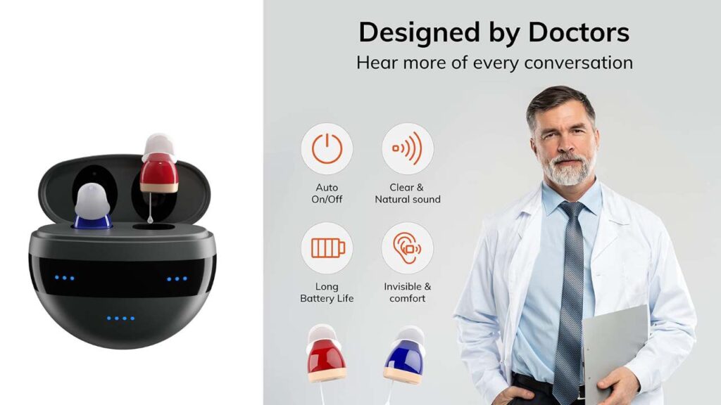 The Hionec Rechargeable Hearing Aids