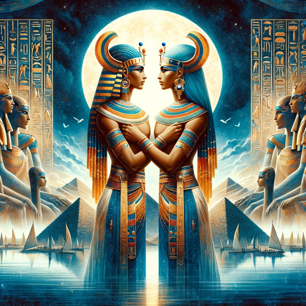 Egyptian Mythology The Twin Flames of Isis and Osiris