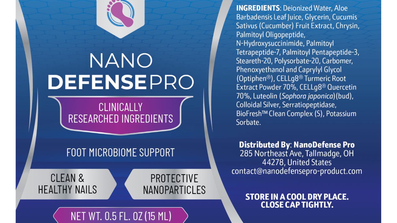 NanoDefense Pro Ingredients 