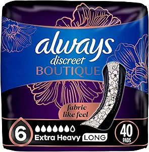 Always Discreet Boutique Incontinence Pads
