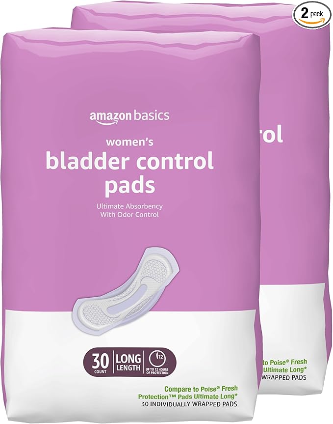 Amazon Basics Incontinence Pads for Women
