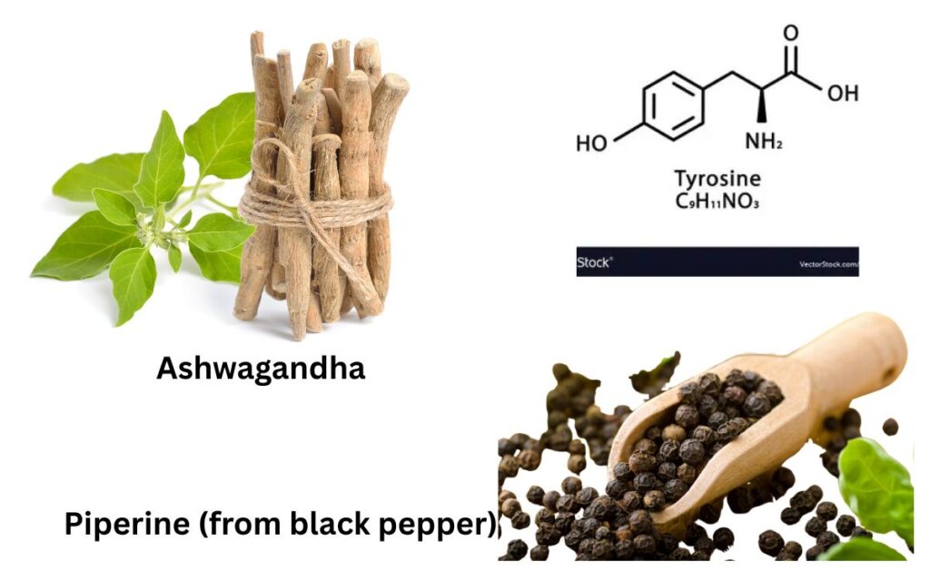 Piperine (from black pepper