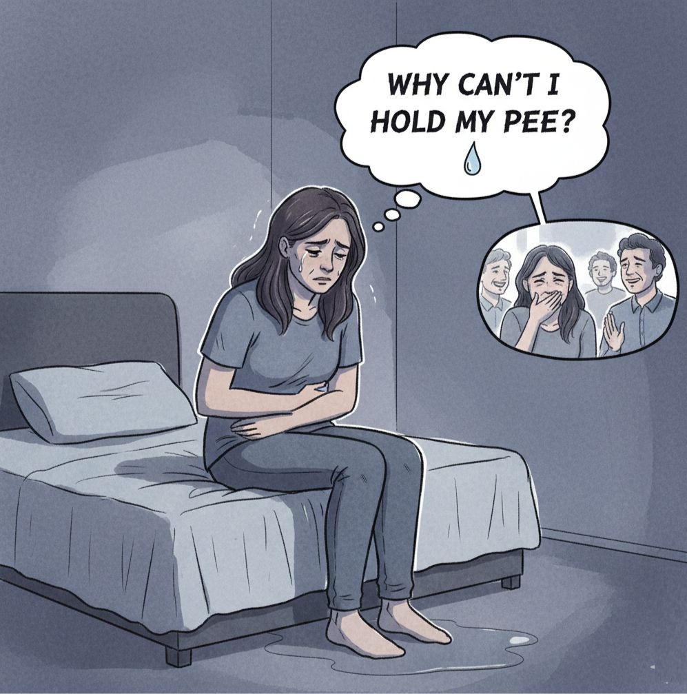 Why can’t I hold my pee?”
