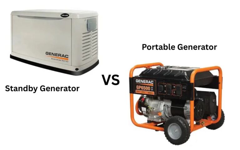 Standby vs Portable Generator