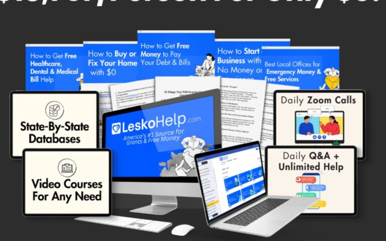 Lesko Help Reviews: Inside the Members Area” Tour