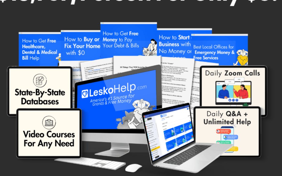 Lesko Help Reviews: Inside the Members Area” Tour